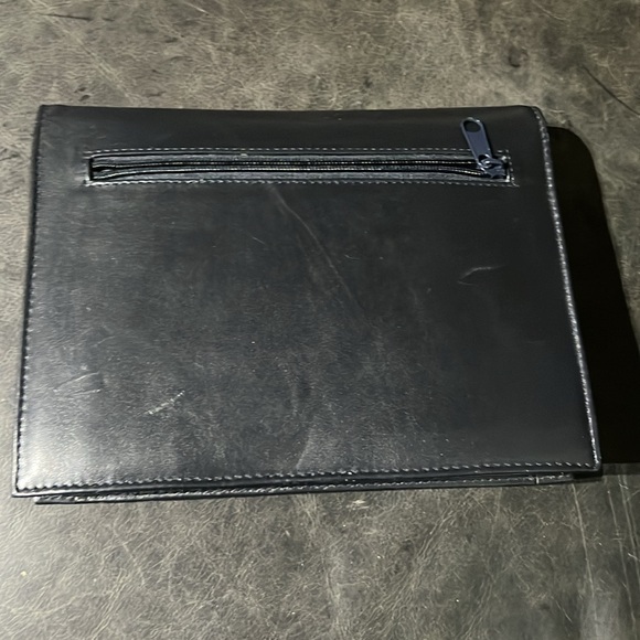 Scuola Del Cuoio Crossbody Blue & Gold - Picture 3 of 13